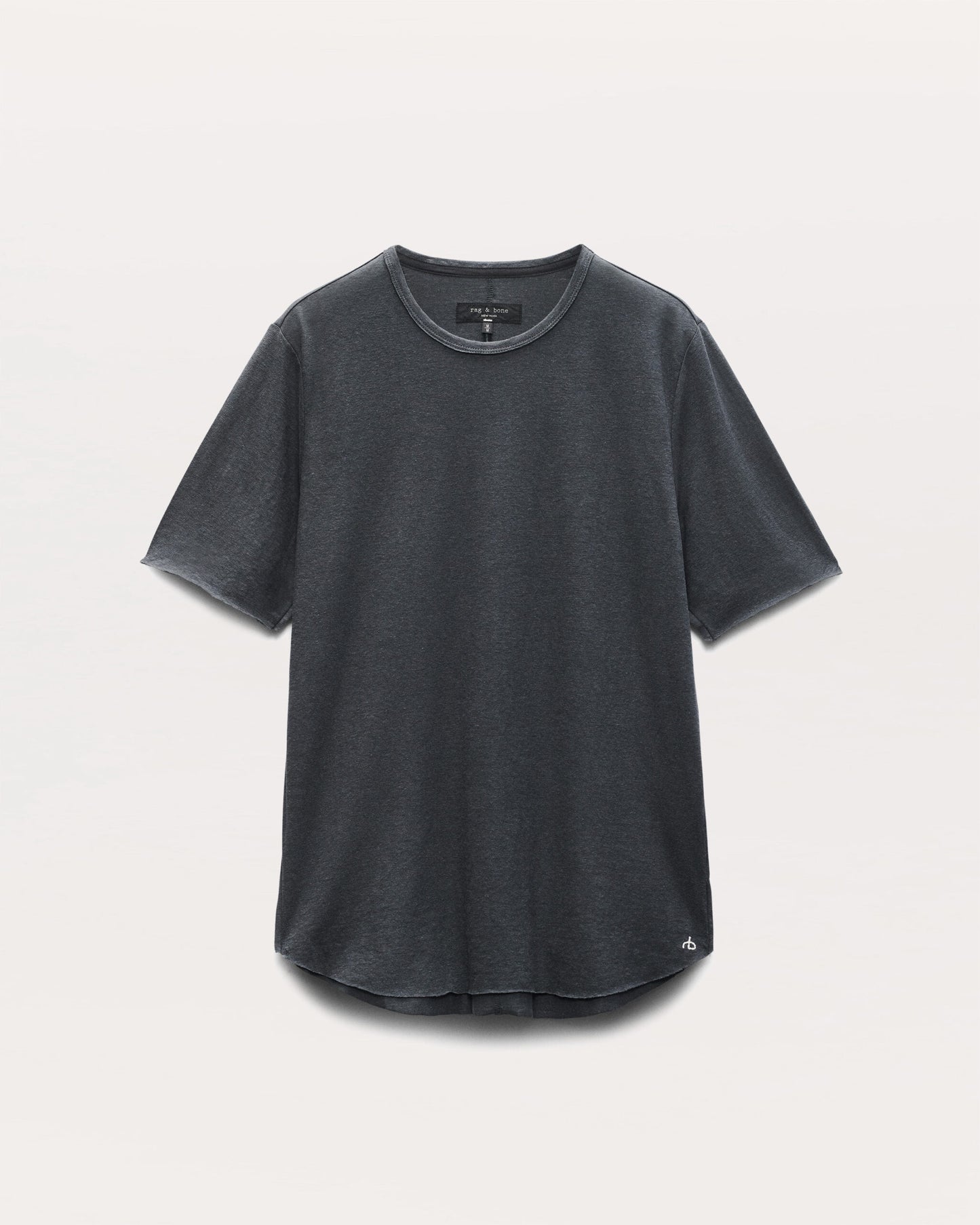 デビン　ヘンプ　ショートスリーブT - DARK GREY