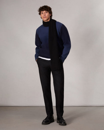 ダウニング　カシミア　ブレンド　クルー