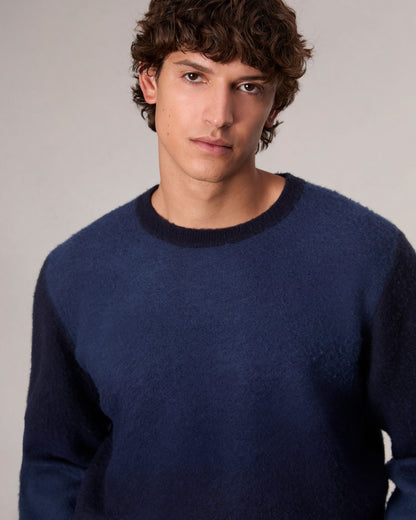 ダウニング　カシミア　ブレンド　クルー