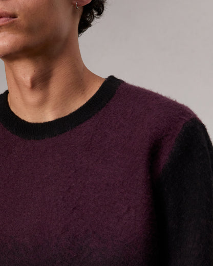 ダウニング　カシミア　ブレンド　クルー