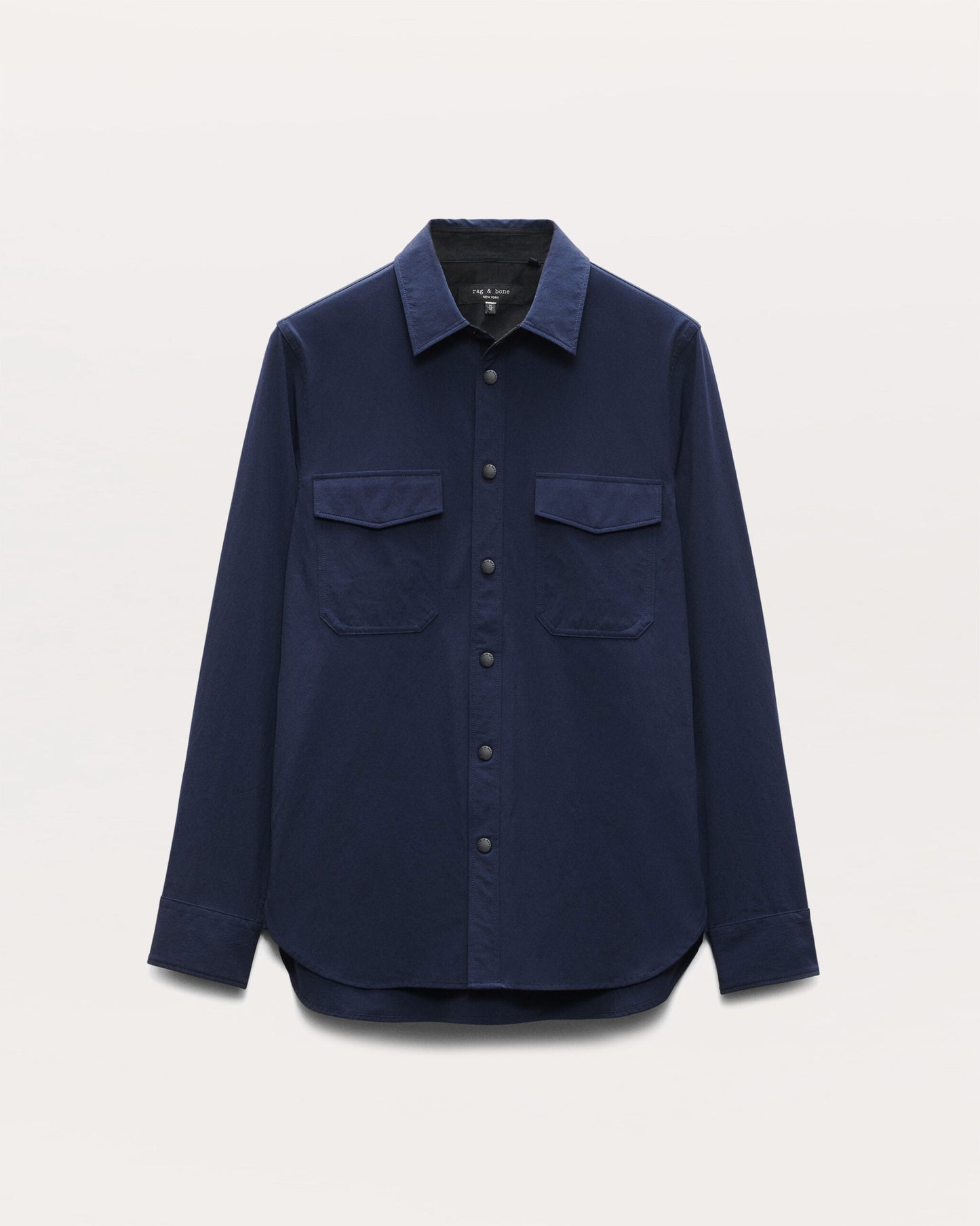 CPO　ナイロン　シャツ　ジャケット - NAVY