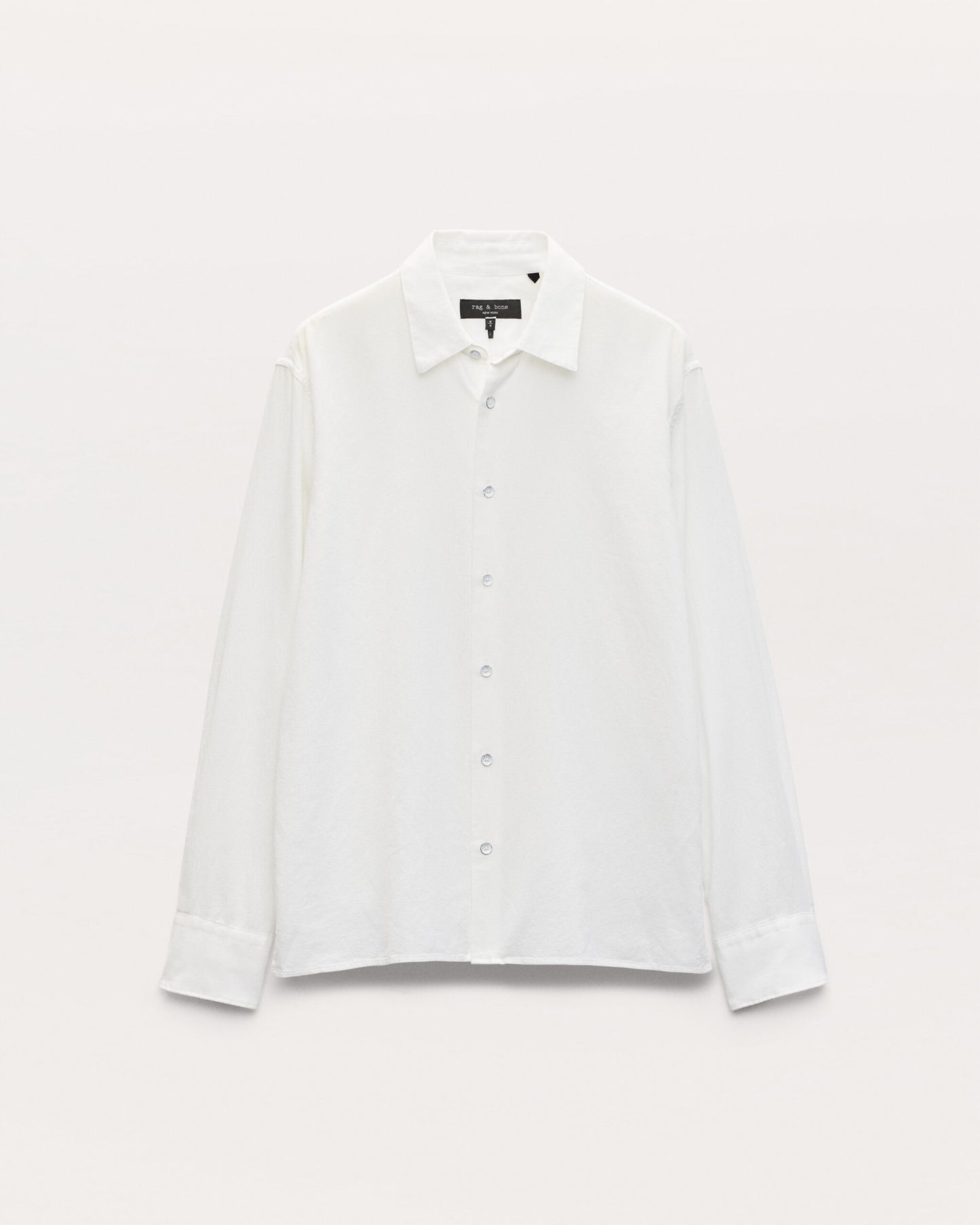 ダルトン　ロングスリーブ　シャツ - WHITE