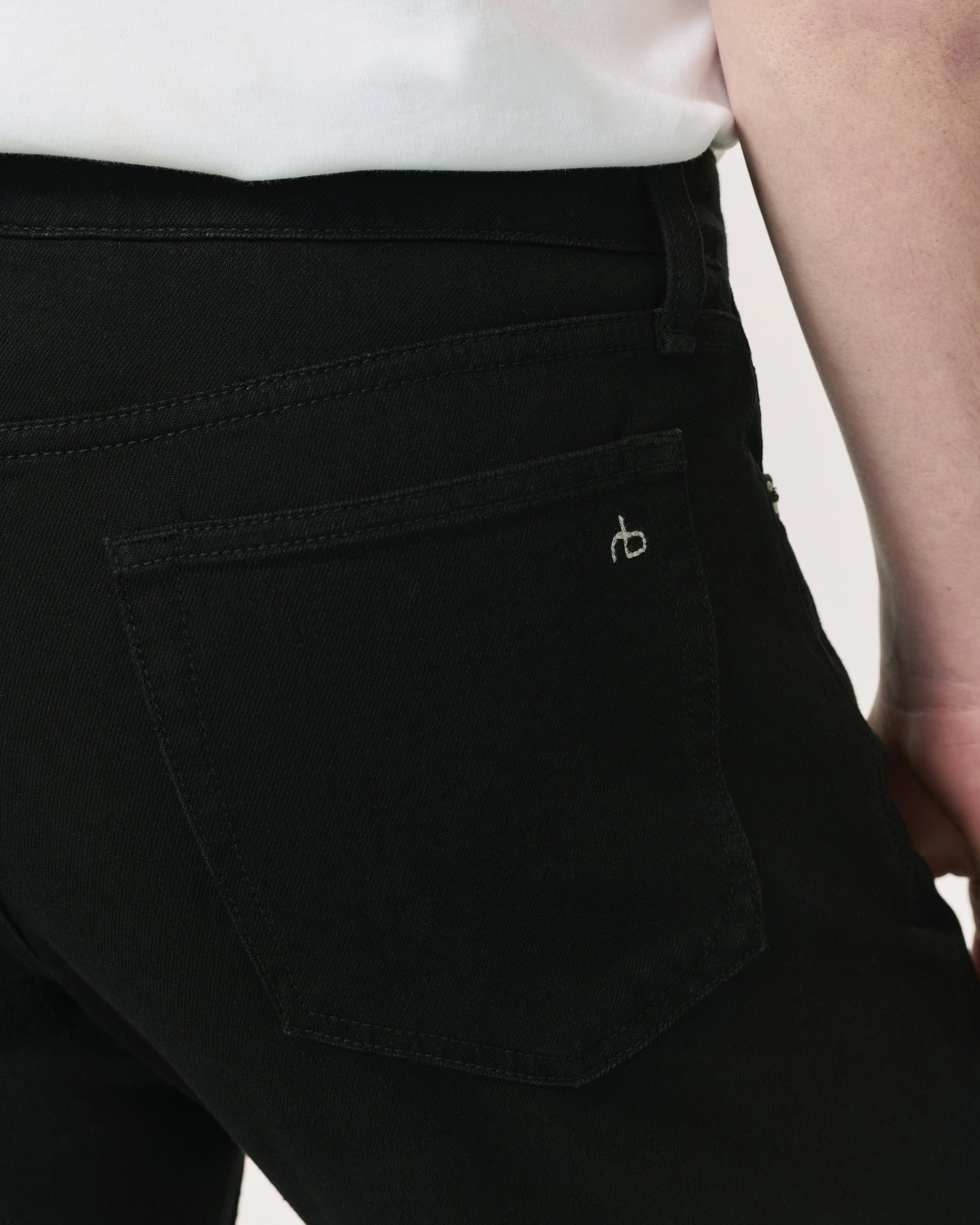 定価約3万 rag&amp;bone ラグ＆ボーン 麻ニットプルオーバー/ブラック rag ＆ bone - FIT 3 オーセンティック ストレッチ | ラグ ＆ ボーン