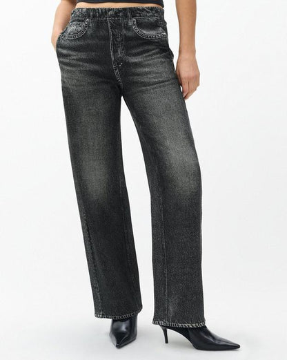 ミラマー　フリース　プルオン　ワイドレッグ