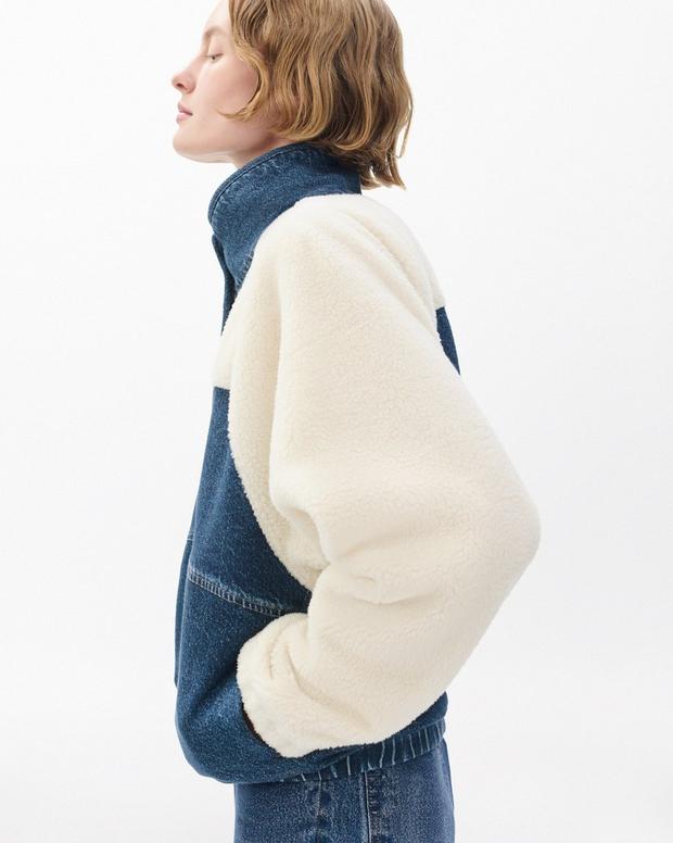 ミラマー　フリース　シェルパ　ポップオーバー