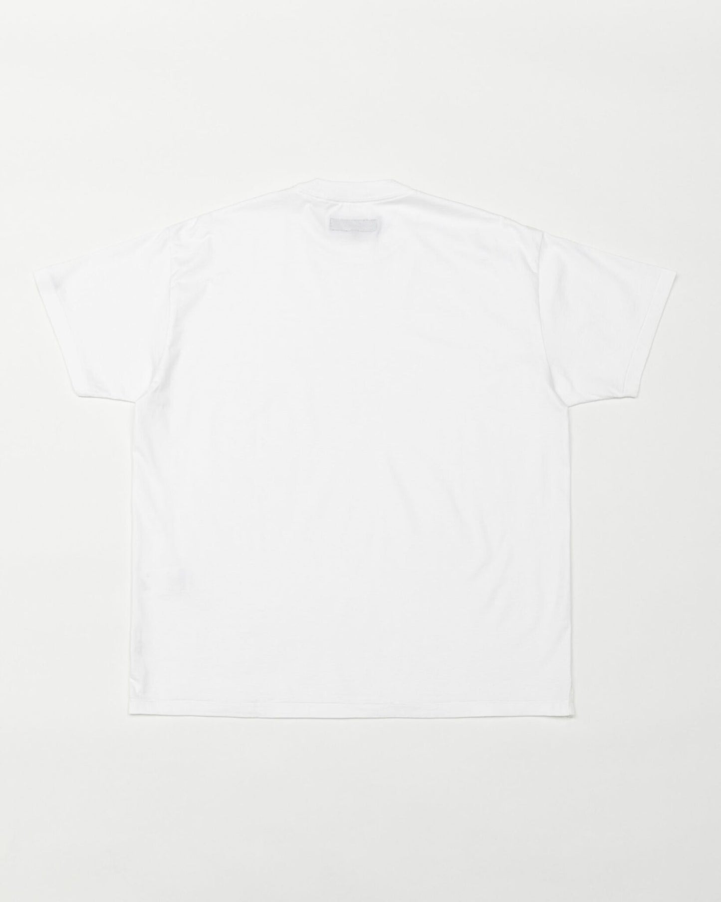 ショート　スリーブ　クルーネックT w/ポケット – WHITE