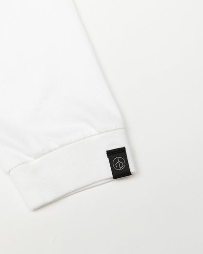 ロング　スリーブ　クルーネックT – WHITE
