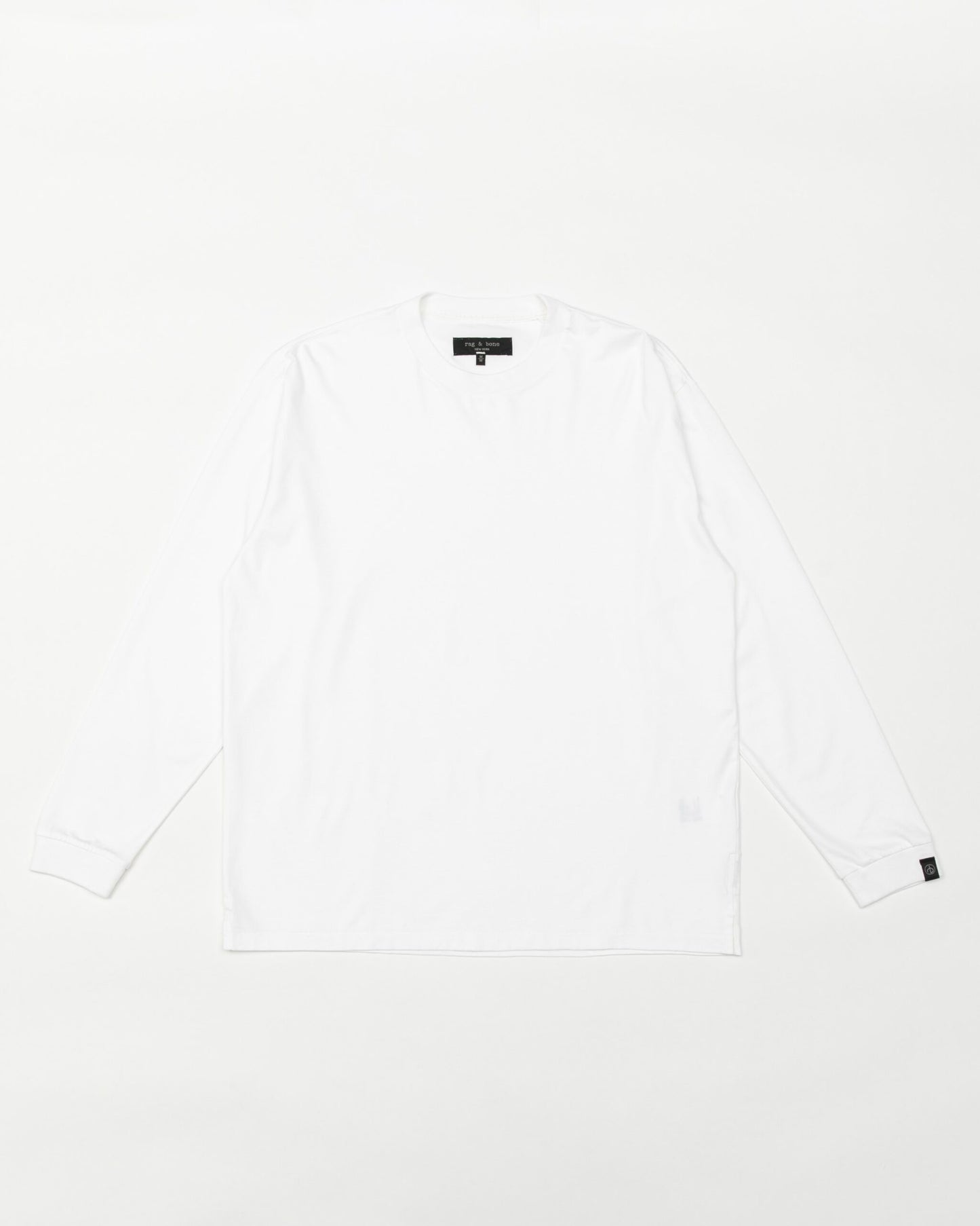 ロング　スリーブ　クルーネックT – WHITE