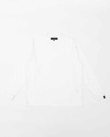 ロング　スリーブ　クルーネックT – WHITE