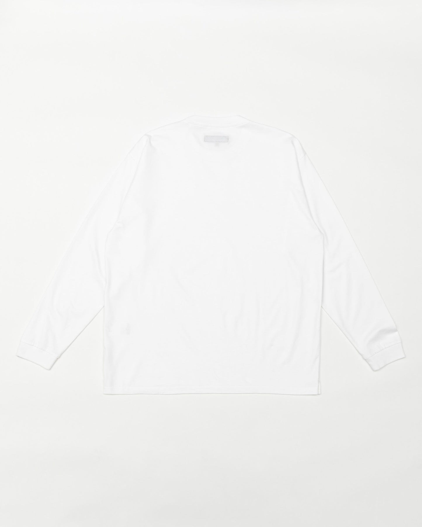 ロング　スリーブ　クルーネックT – WHITE