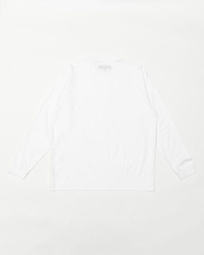 ロング　スリーブ　クルーネックT – WHITE