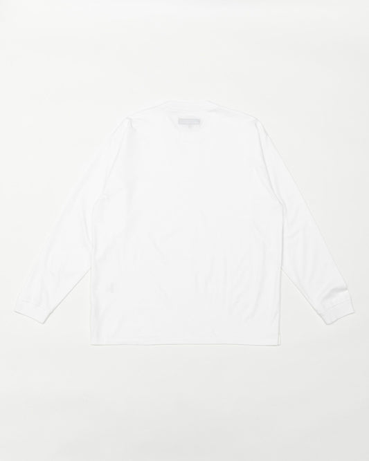 ロング　スリーブ　クルーネックT – WHITE