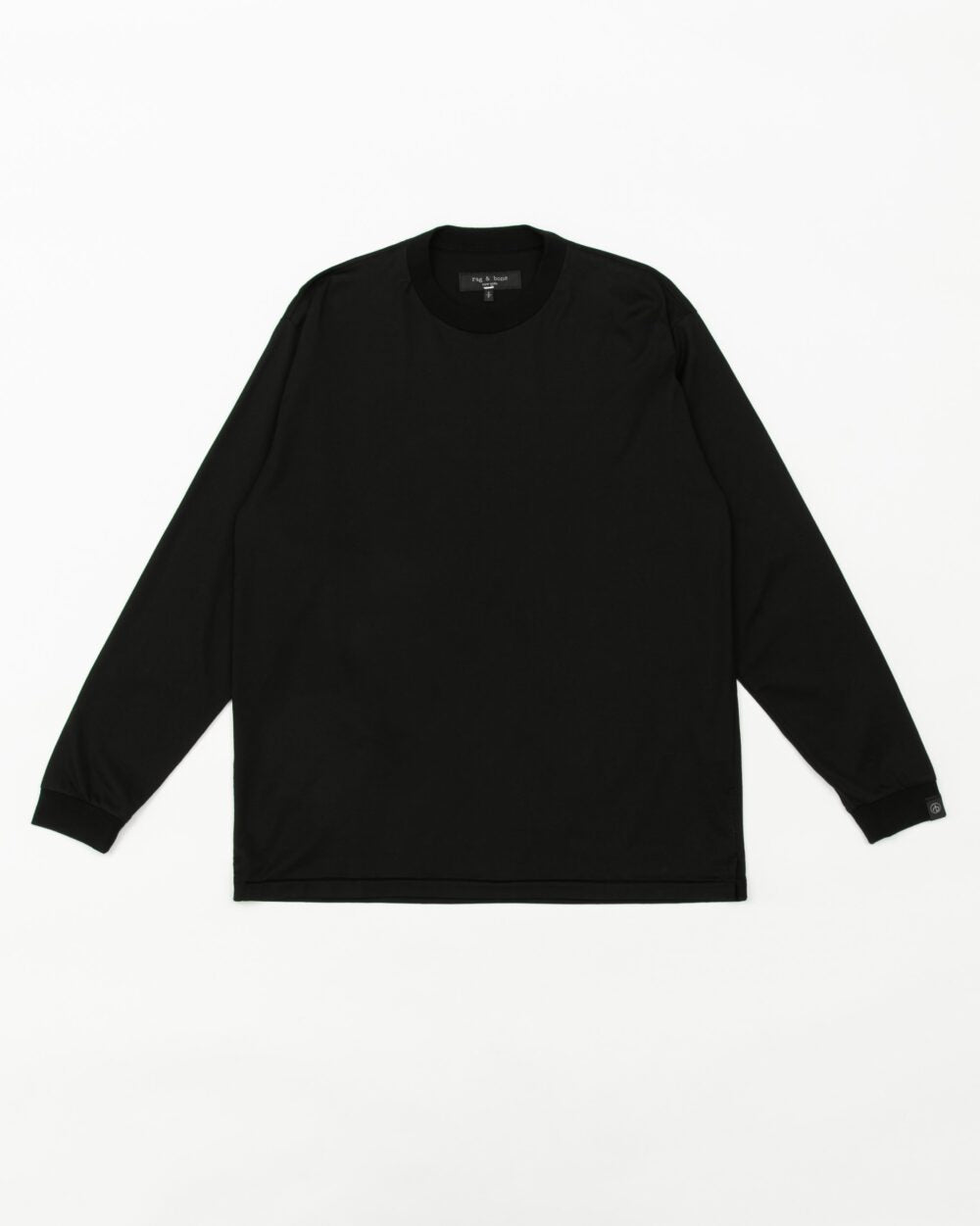 ロング　スリーブ　クルーネックT – BLACK