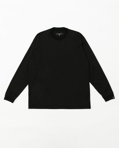 ロング　スリーブ　クルーネックT – BLACK