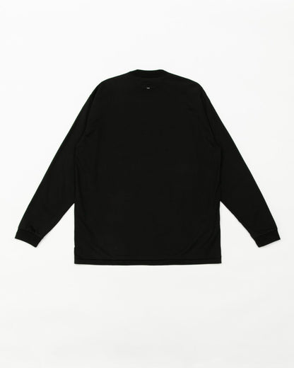 ロング　スリーブ　クルーネックT – BLACK