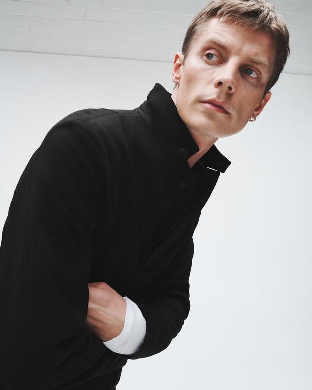 ジャパニーズ　ウール　プロスペクト　カーディガン - BLACK