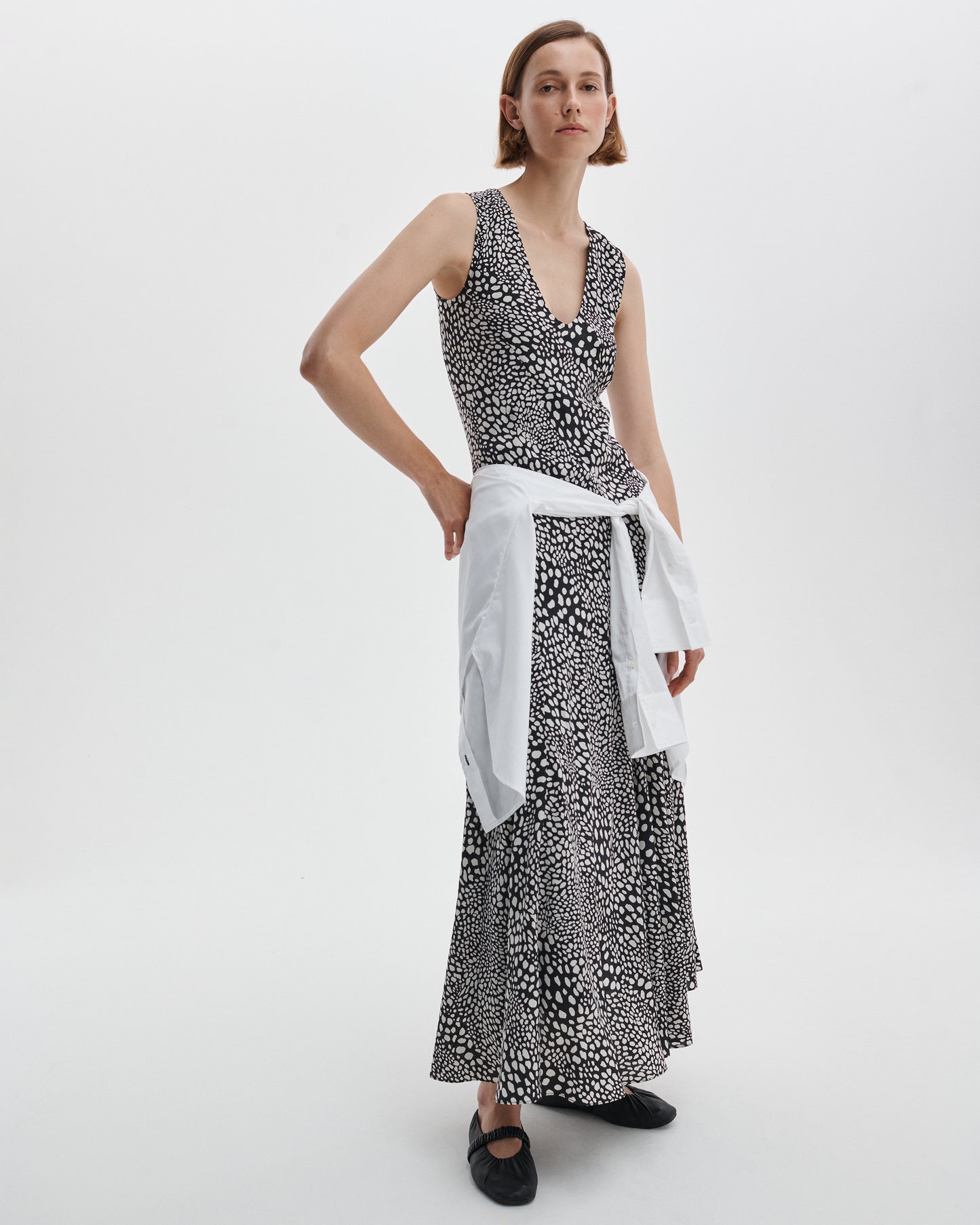 シネイド プリント　ドレス