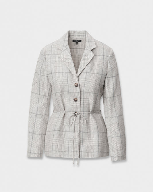 チャペル　プレイド　ブレザー