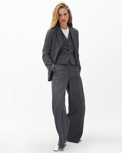 ジェニファー　ストライプ　コンボ　ブレザー