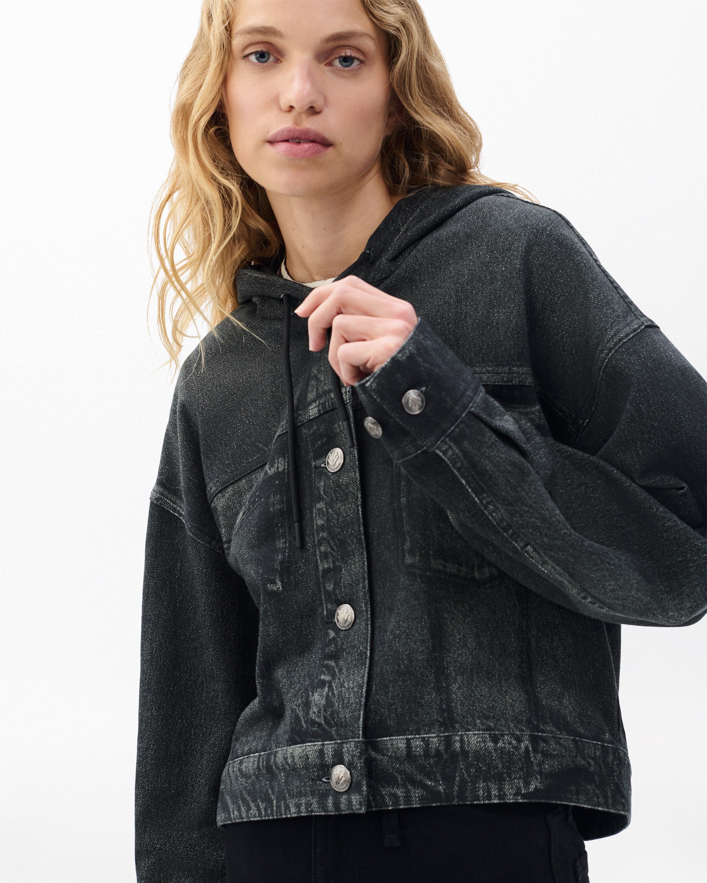 rag ＆ bone - ミラマー テリー フード トラック ジャケット - FABLK