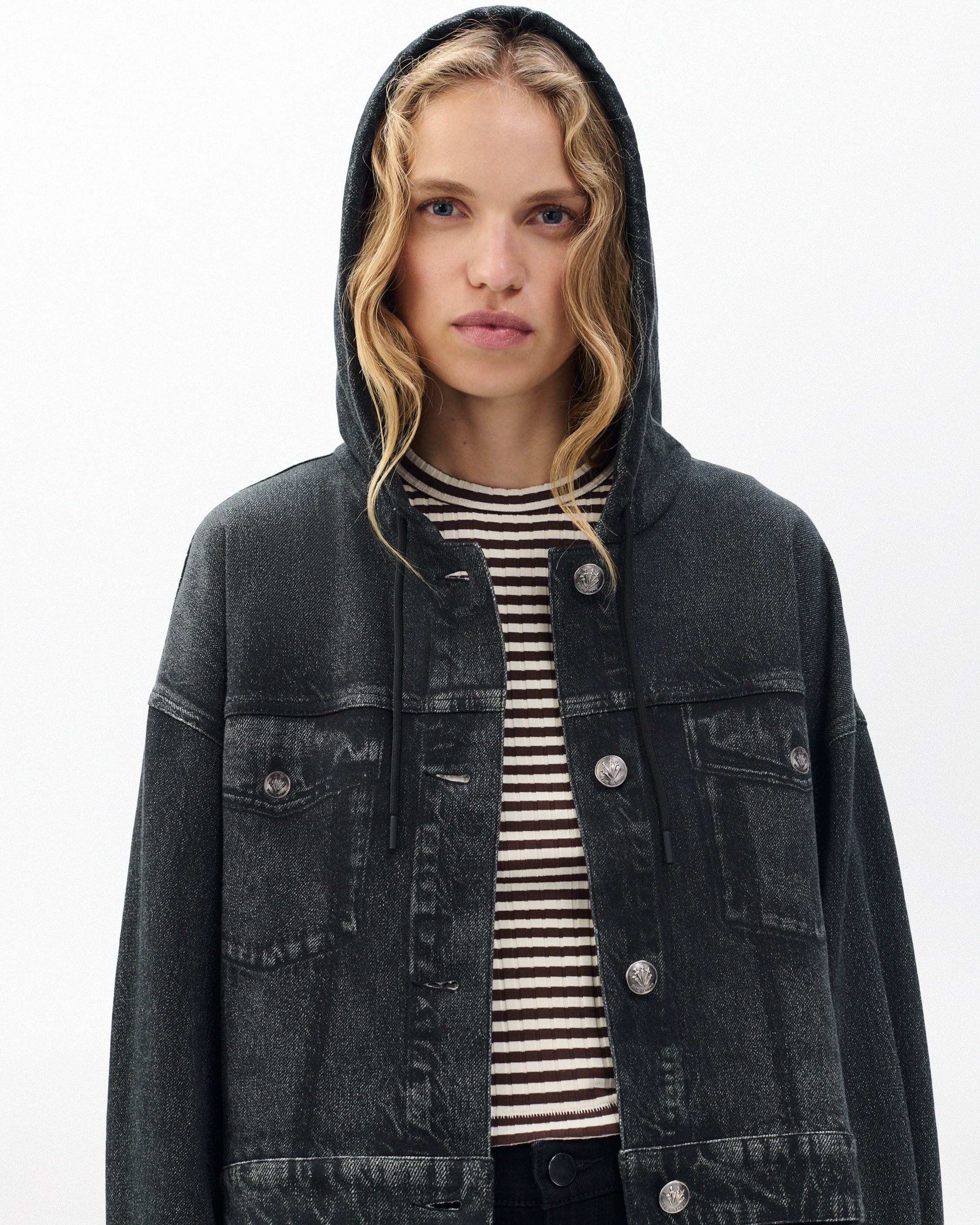 rag ＆ bone - ミラマー テリー フード トラック ジャケット - FABLK