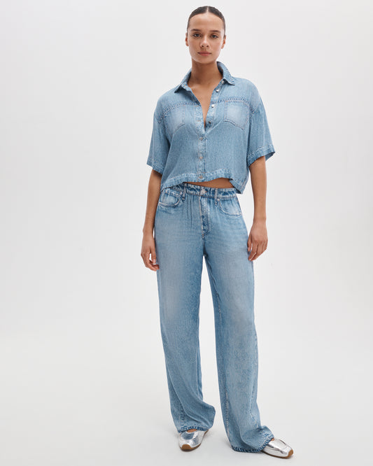 rb ミラマー　スリンク　ワイド　レッグ　プルオン