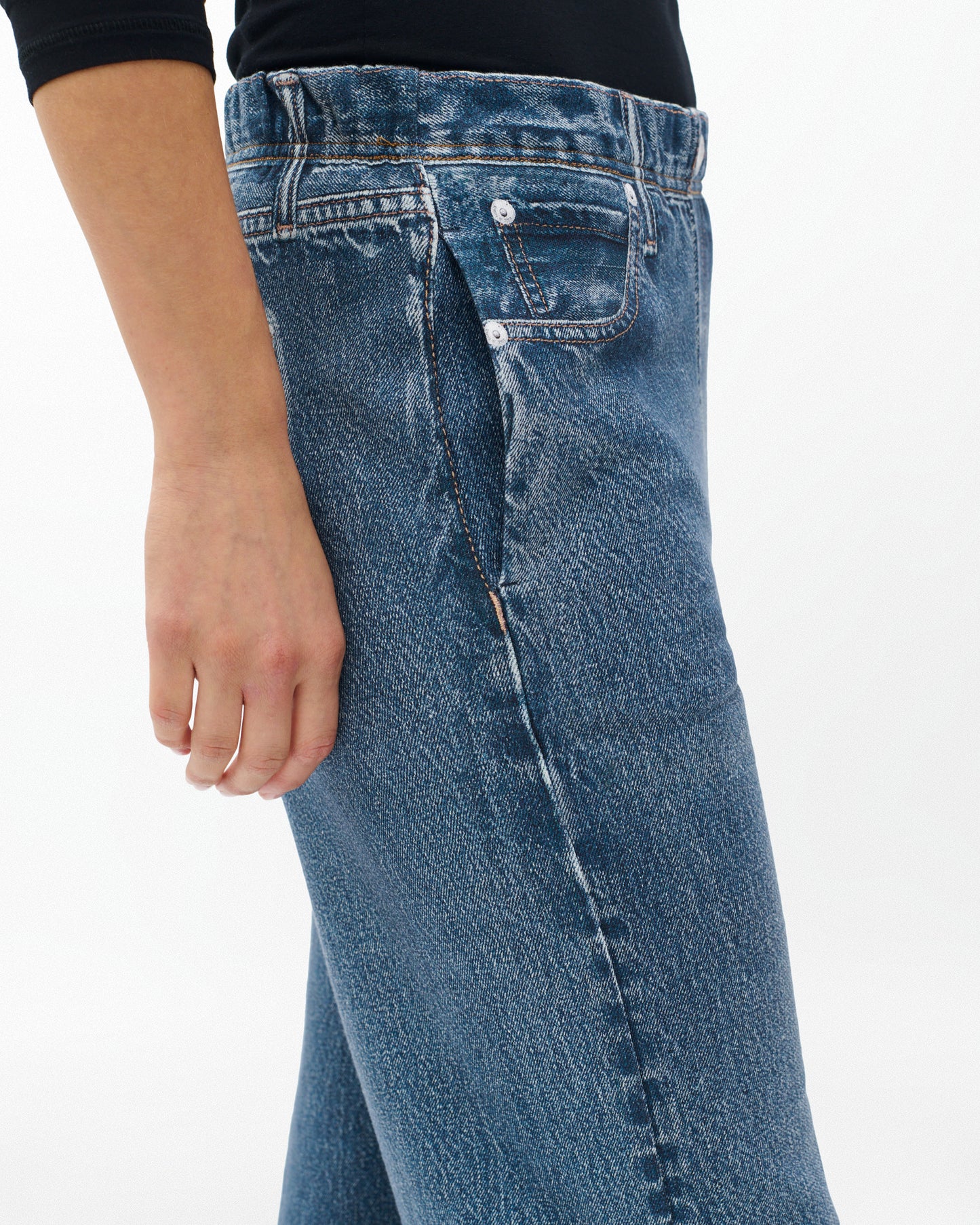 ミラマー　フリース　プルオン　ワイドレッグ