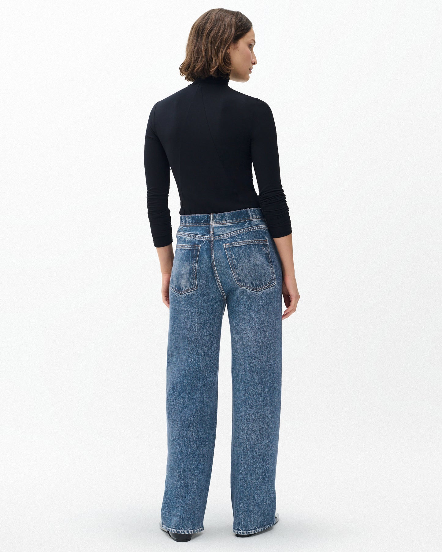 ミラマー　フリース　プルオン　ワイドレッグ