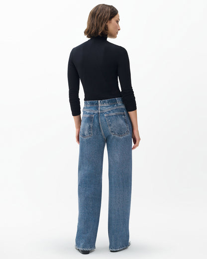 ミラマー　フリース　プルオン　ワイドレッグ