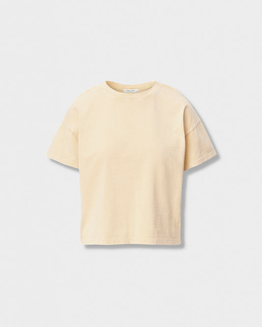 ディストレスド　ウォッシュド　ケリー　ボクシーT