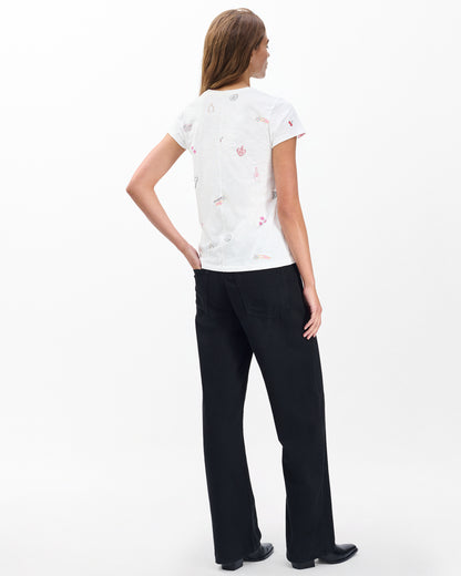 オールオーバー　ラッキー　チャームT