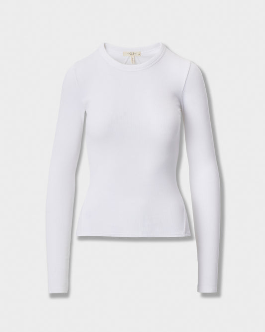 ザ　エッセンシャル　リブ　クルー　ロングスリーブ