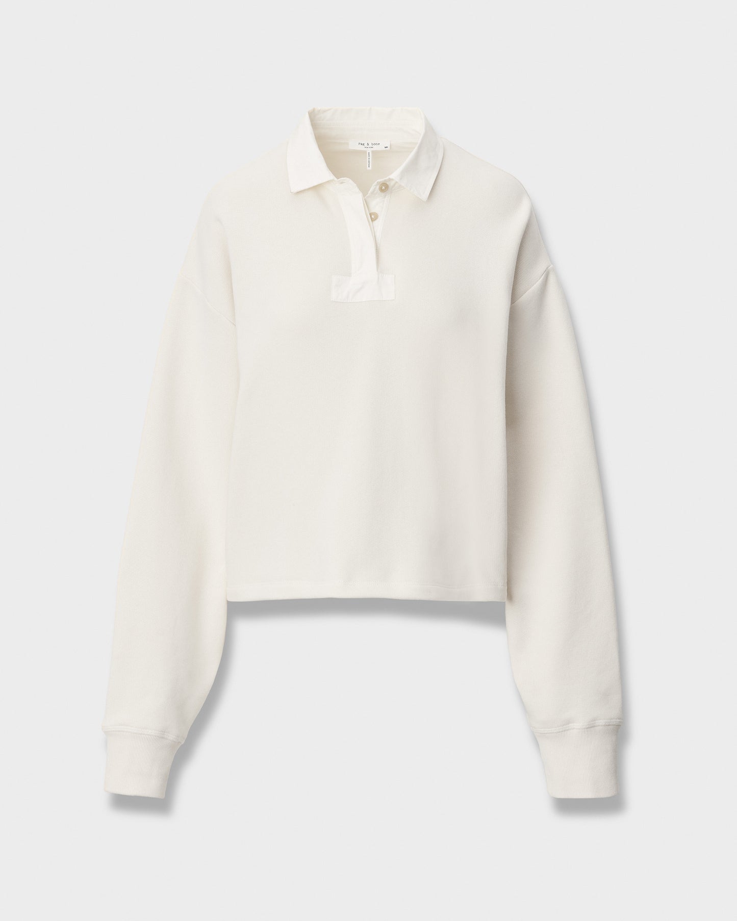 ヴィンテージ　テリー　オーバーサイズ　ポロ　スウェットシャツ