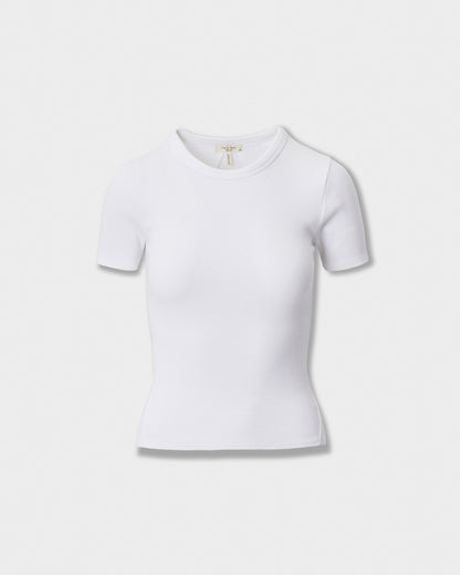 ザ　エッセンシャル　リブ　ショートスリーブ　クルー