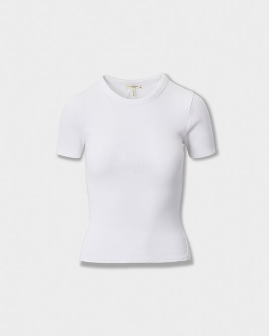 ザ　エッセンシャル　リブ　ショートスリーブ　クルー