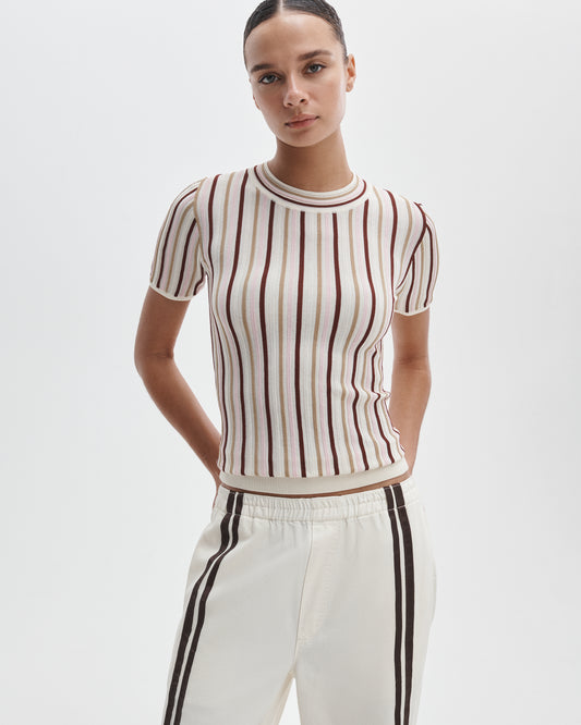 ヴィクトリア　ショートスリーブ　クルー