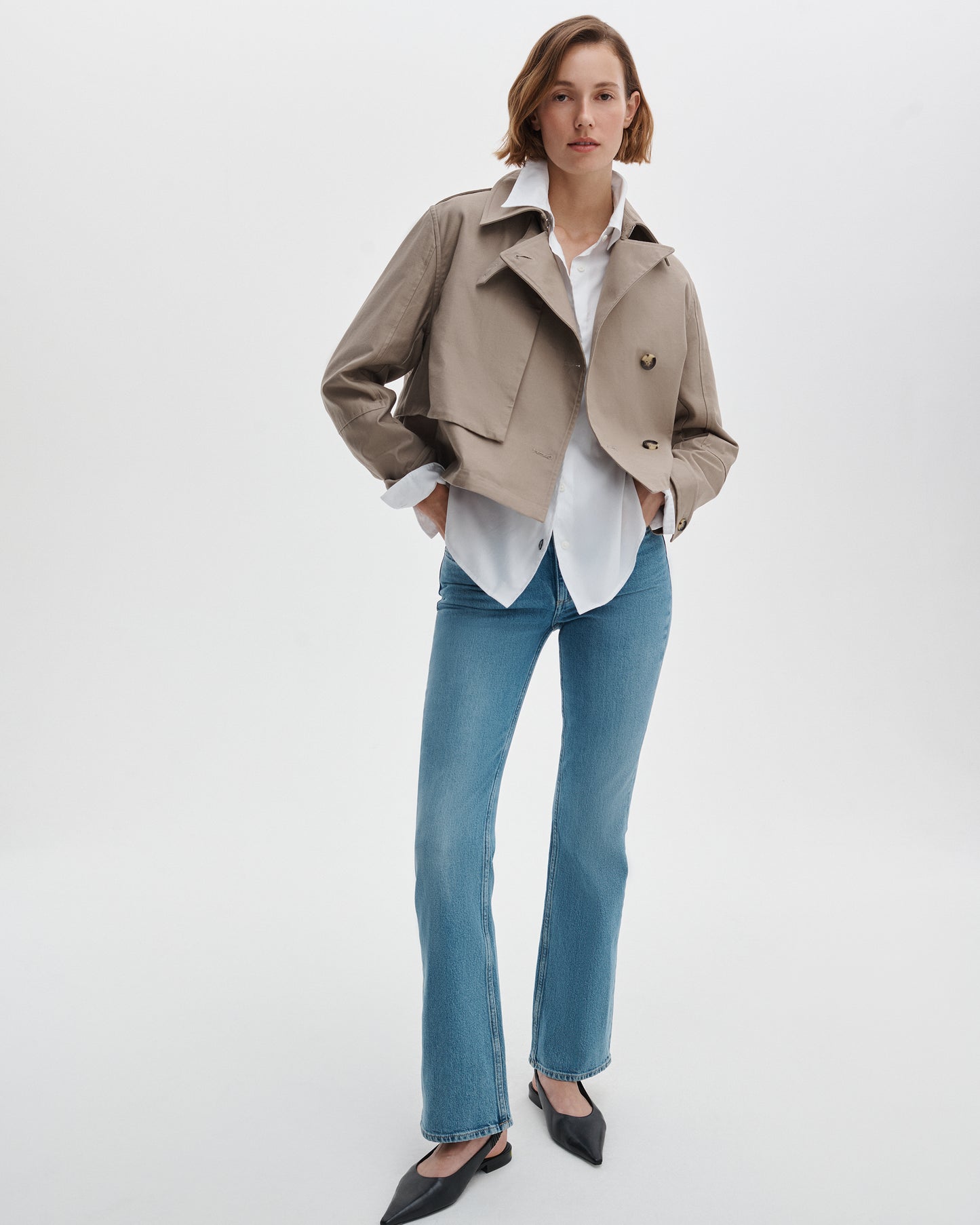 ペイトン　ミッドライズ　フルレングス　ブーツカット