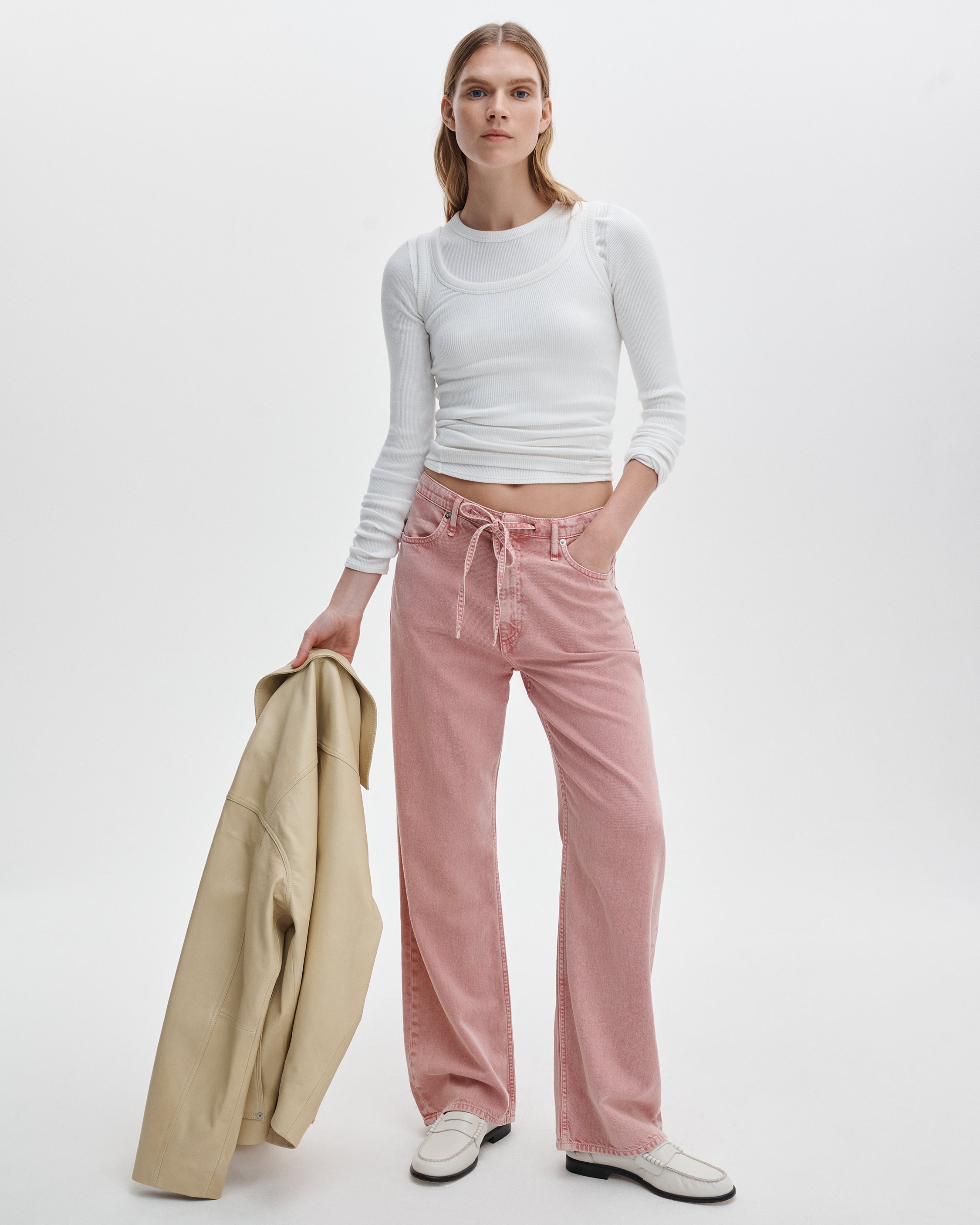 rag ＆ bone - フェザーウェイト フィービー ドローストリング ワイド