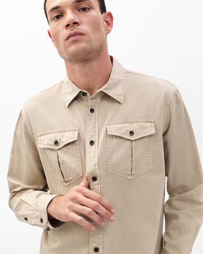 フィンチ　ミリタリー　シャツ