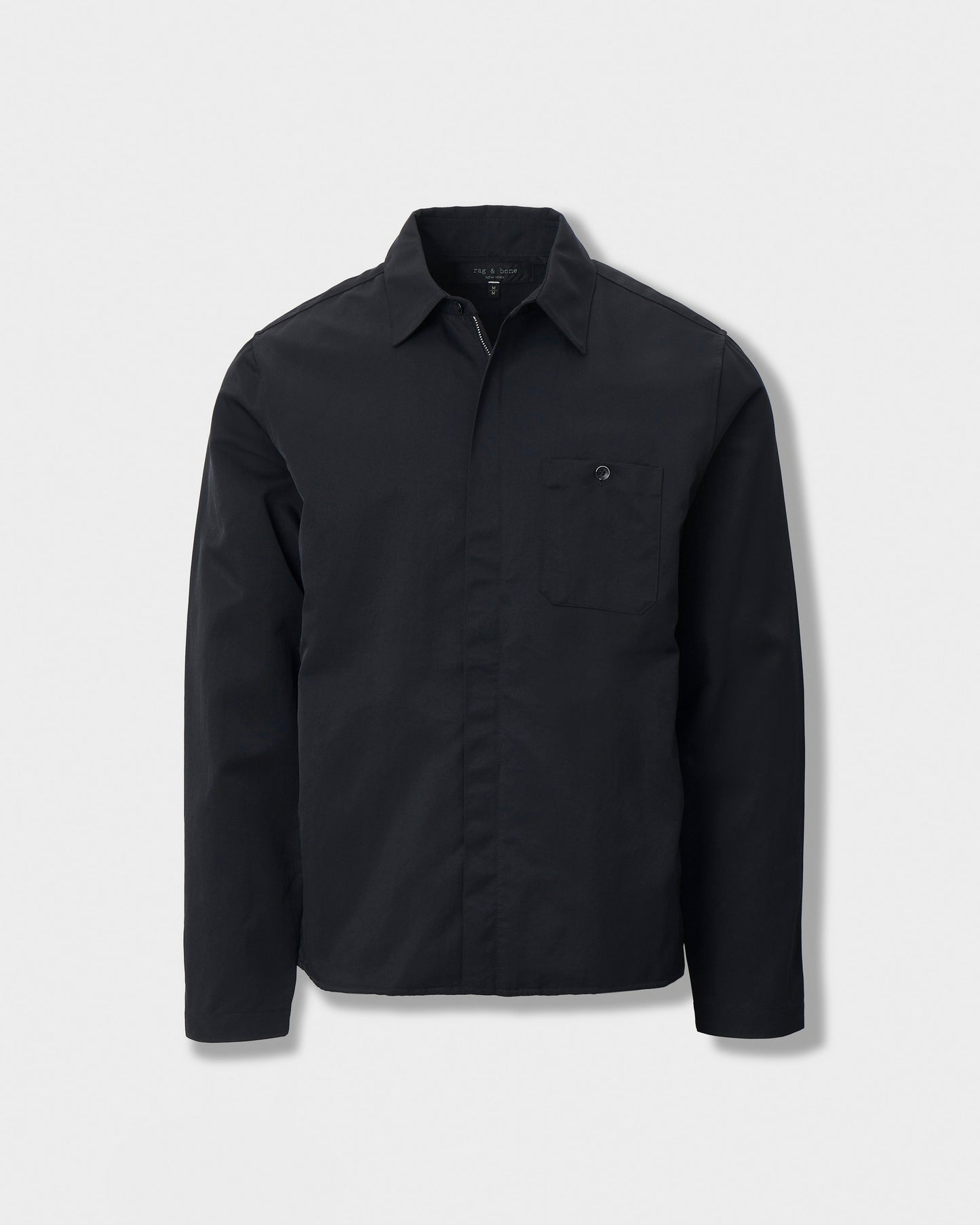 カール　ナイロン　ジップ　シャツ　ジャケット