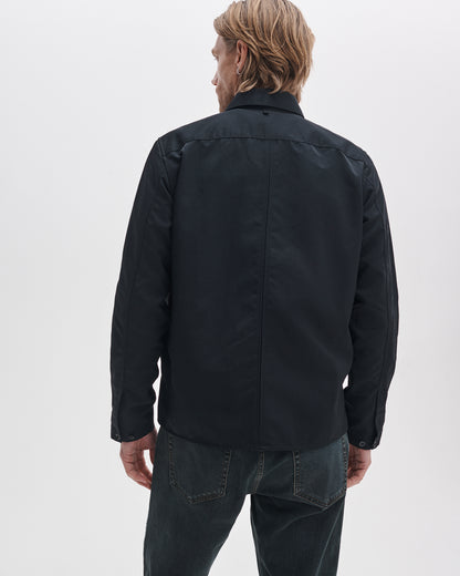 カール　ナイロン　ジップ　シャツ　ジャケット