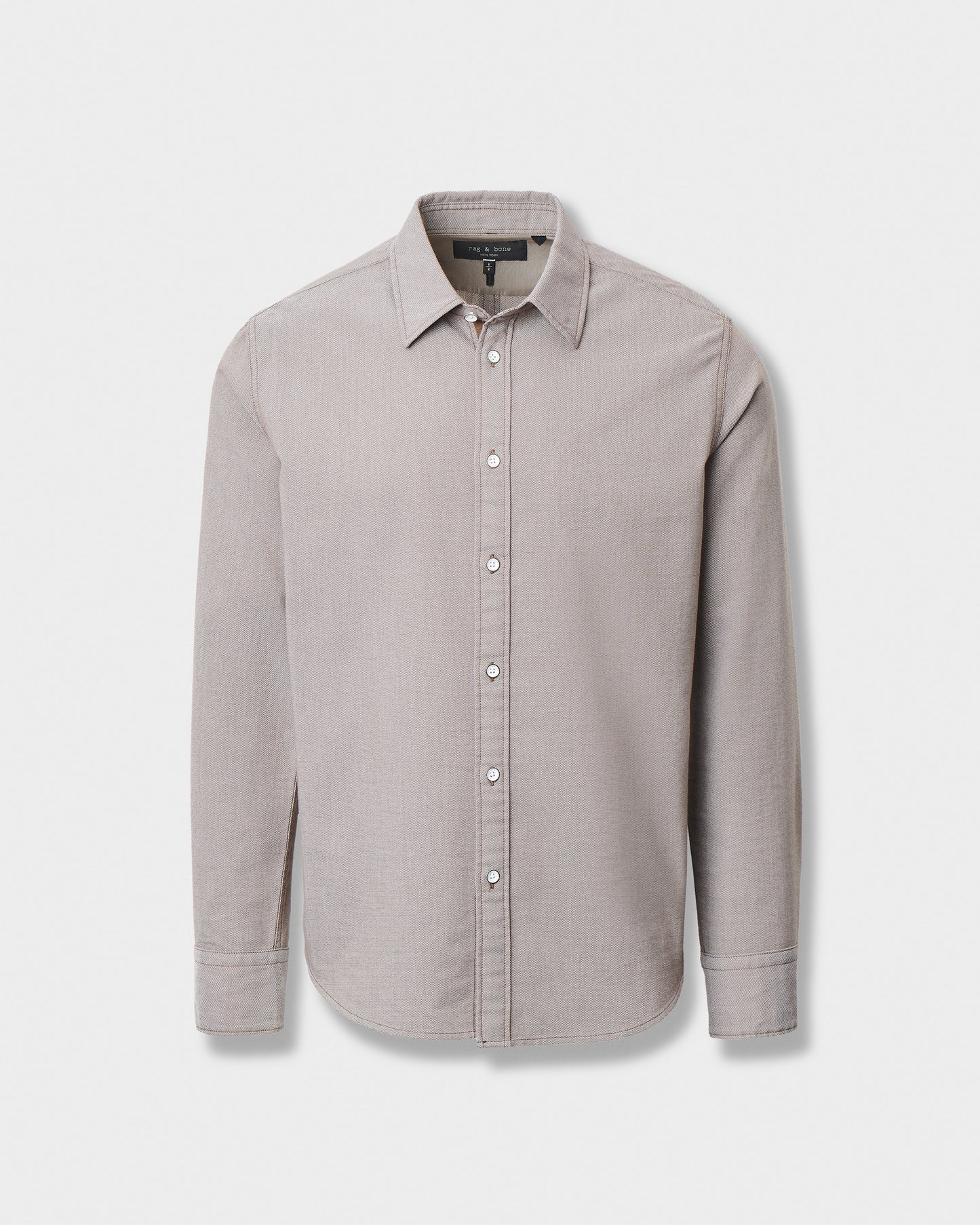 トムリン　ストレッチ　ドビー　シャツ