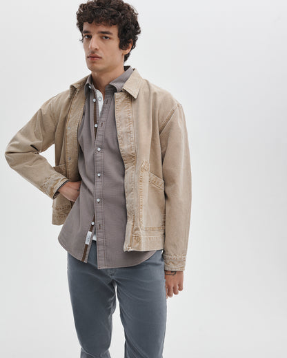 トムリン　ストレッチ　ドビー　シャツ