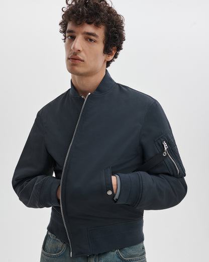 マンストン　ナイロン　ボンバー