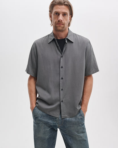 ダルトン　ショートスリーブ　ジャガード　シャツ