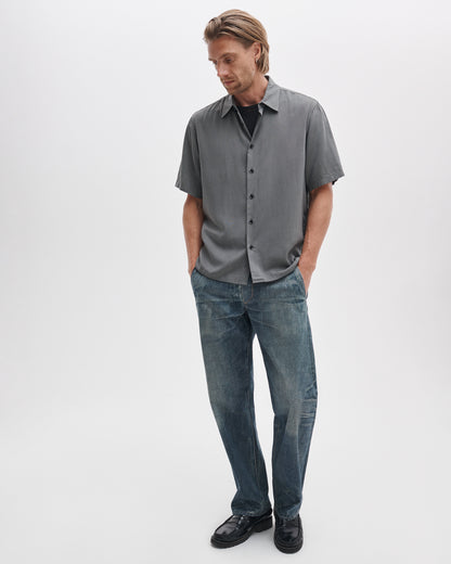 ダルトン　ショートスリーブ　ジャガード　シャツ