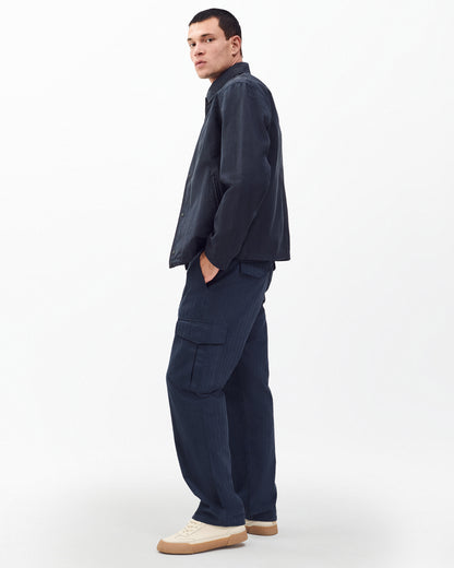 FIT 4　ヘリンボーン　カーゴパンツ