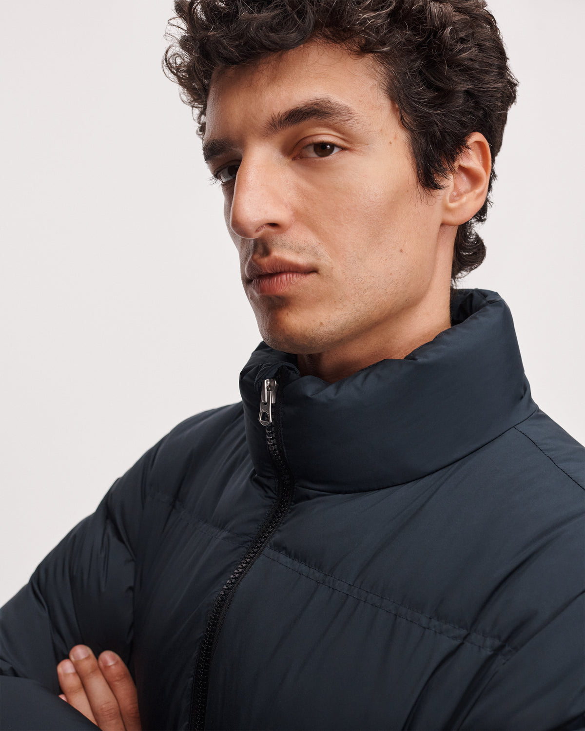 ショート パファー ジャケット
