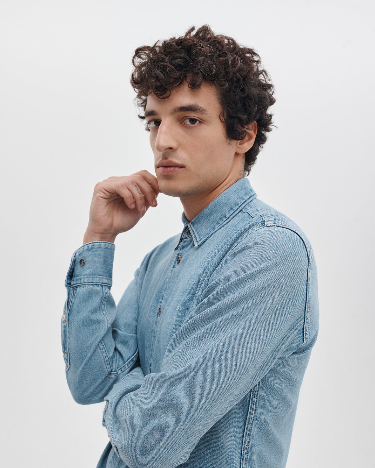 デニム　トムリン　シャツ