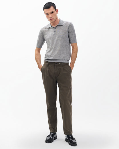 エバン　プリーツ　チノ